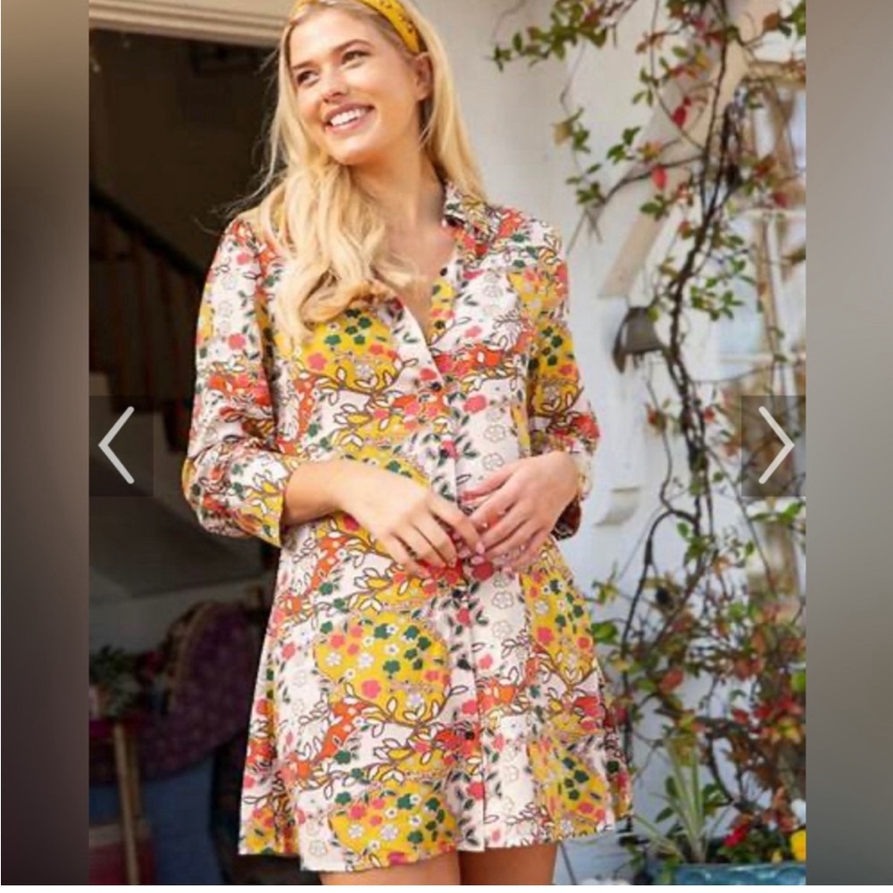 Natural Life 60’s Style Mini Dress. XL